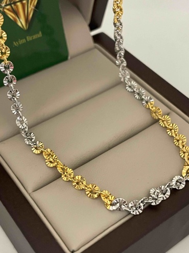 Ayim Brand JJA длина 50 см, вес 12.18 г серебро, плетение обод