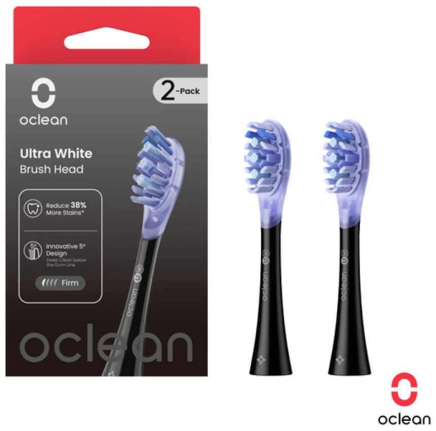 Насадка Oclean Oclean Ultral White Brush Head стандартная 2 шт