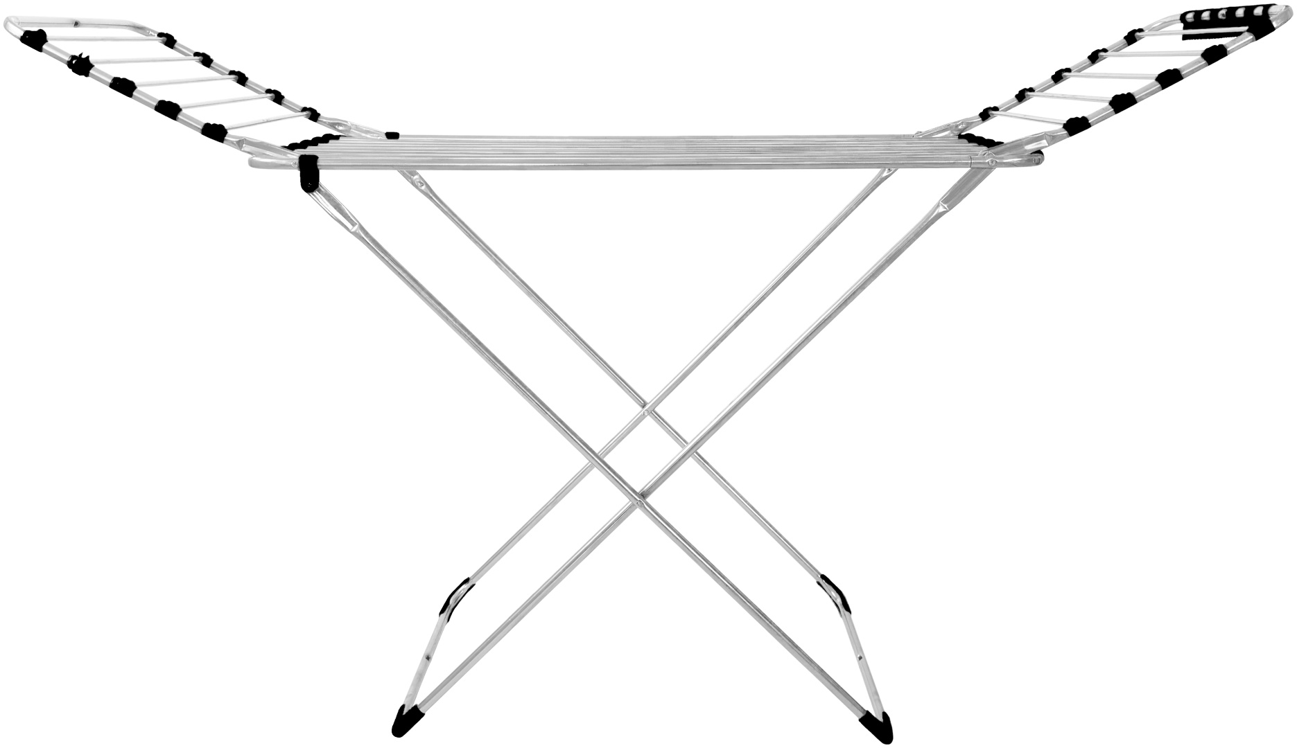 Сушилка напольная Hausberg 56x175x110 см, кол-во уровней: 1, сталь