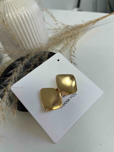 Пусеты Fashion Jewellery бижутерный сплав, без вставок