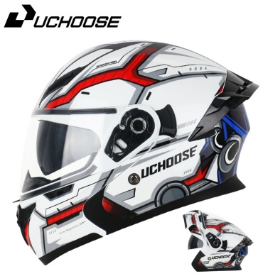Uchoose 988-JIJIA белый, черный, красный L