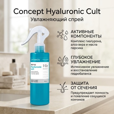 Concept Hyaluronic Cult спрей 200 мл