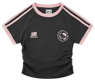 Футболка ANARYM коричневый, розовый