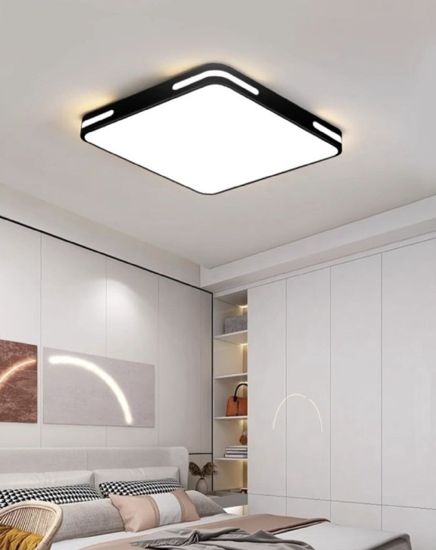 Светильник потолочный LED 48 Вт черный, белый