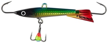 Балансир Viking Fishing Yeti Ice Jig 40mm 7g, Color 02 Green Glam 1 шт