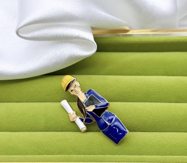 Брошь Xuping Jewelry бижутерный сплав, пластик