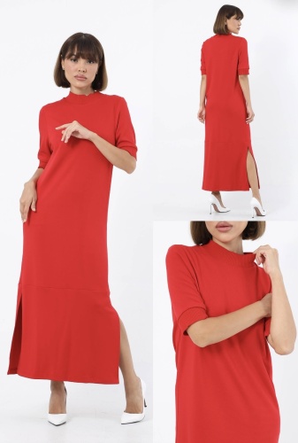 Повседневное платье Fashion красный