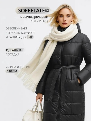 Пуховик VIALOVE черный