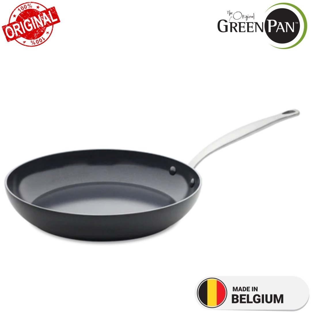 Сковорода GREENPAN Barcelona Pro Ceramic 28 см с антипригарным покрытием, сталь