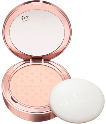 Пудра NAJ OLEARI Skin Caress Pressed Powder сухая 00 Sand Rose светлый-пастельный