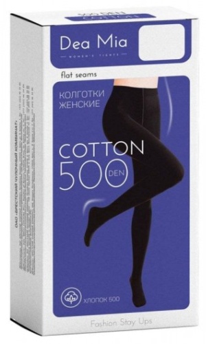 Колготки COTTON черный