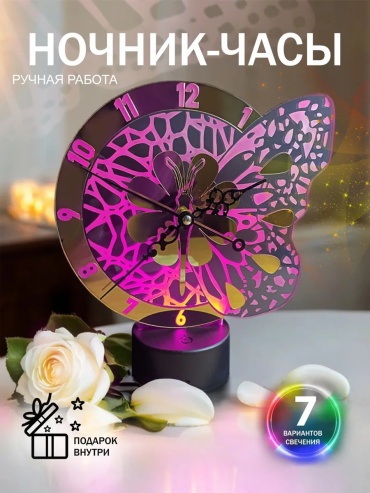 Часы кварцевые 274017862, пластик