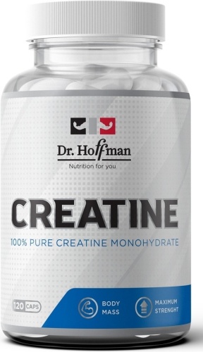 Креатин Dr.Hoffman 100% Pure Creatine Monohydrate нейтральный 120 капсул