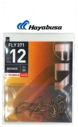Крючок для рыбалки Hayabusa EB37131-10 одинарный бронзовый 25 шт