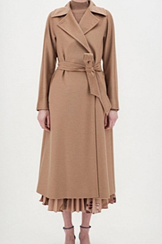 Пальто Max Mara коричневый