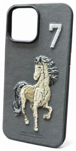 Чехол Santa Barbara Polo & Racquet Club для Apple iPhone 12 Pro Max серый