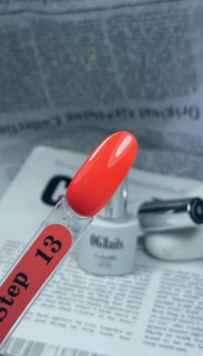 OG Nails гель-лак 13 Красный глянцевое 8 мл
