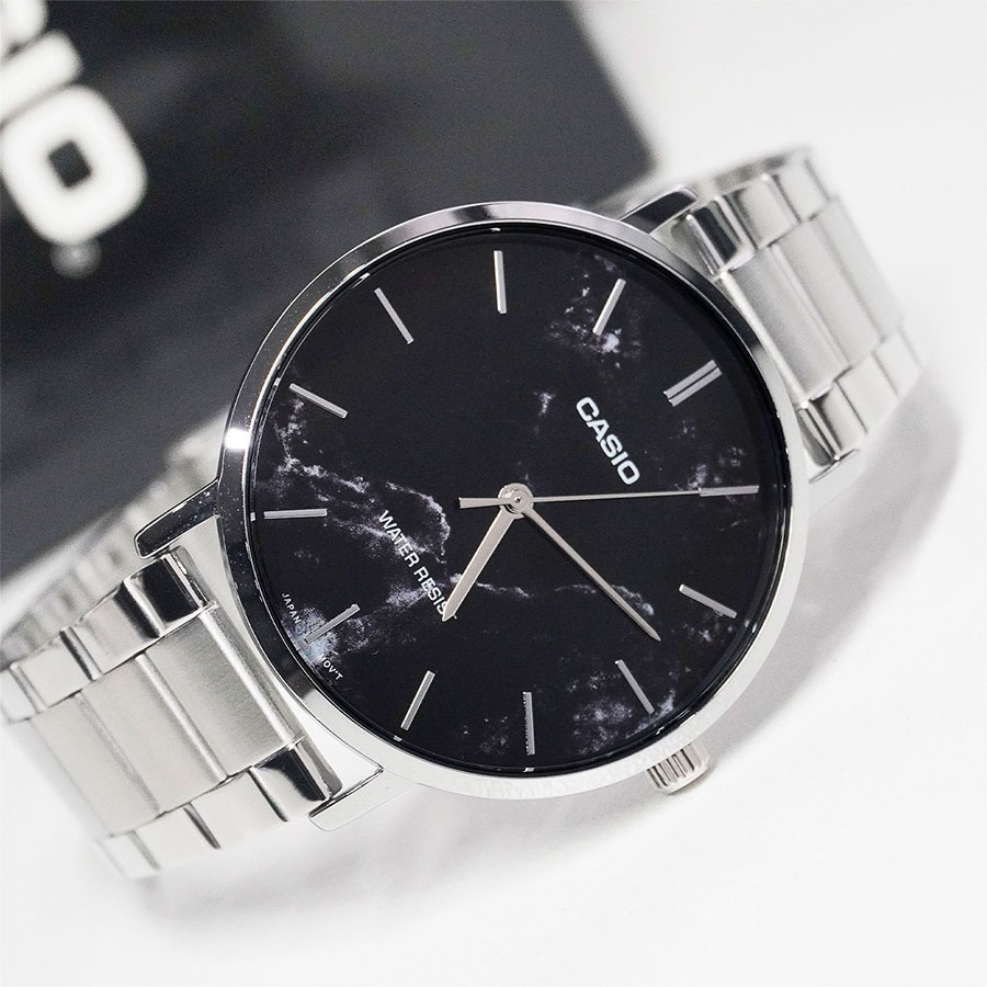 Кварцевые CASIO MTP-VT01DM-1AUDF нержавеющая сталь
