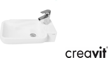 Раковина Creavit TP027-00CB00E-0000 врезная квадратная 53х33 см, фарфор