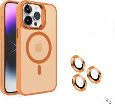 Чехол для Apple iPhone 15 Pro Max оранжевый