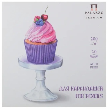 Скетчбук Palazzo 743055463, A5, 20 л, белый