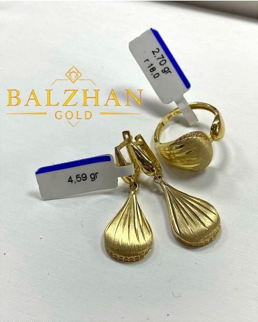 Italy Gold BALZHAN GOLD-5682 вес 7.36 г золото, без вставок