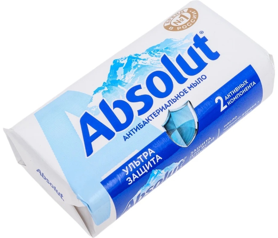 Кусковое мыло туалетное Absolut 4601313002314 90 г