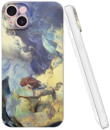 Чехол Mcover для Apple iPhone 15 Plus рисунок
