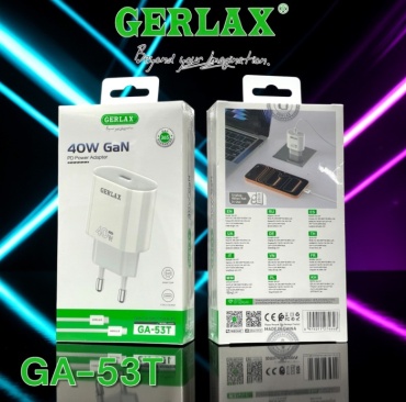 GERLAX GA53T USB Type-C 40 Вт белый