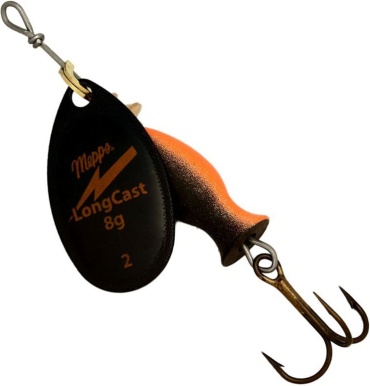 Блесна Mepps AGLIA LONGCAST 1 шт 2 мм Black