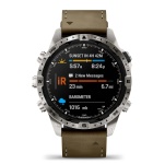 Смарт-часы Garmin MARQ Adventurer Gen 2 Damascus Steel 47 мм серебристый-коричневый