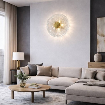 Бра настенный RRR Brand LED, латунь