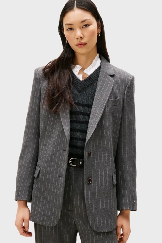 Пиджак Tommy Hilfiger серый