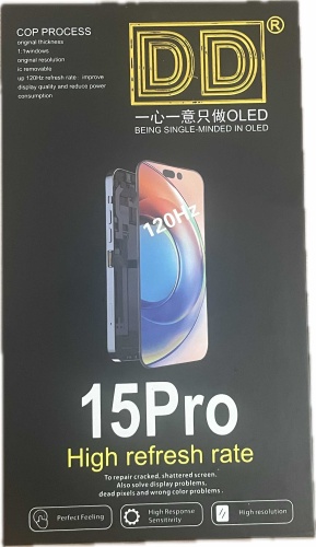 DD дисплей OLED для Apple 15 pro