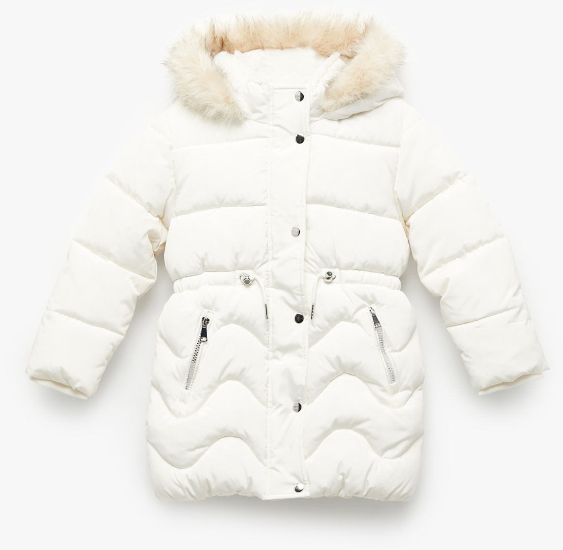Парка Koton 6WKG00021AW000 белый
