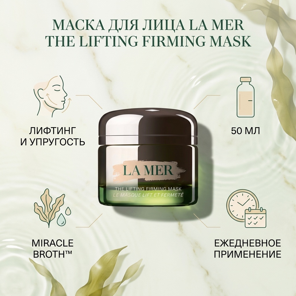 Маска для лица LA MER крем The Lifting Firming Mask 50 мл