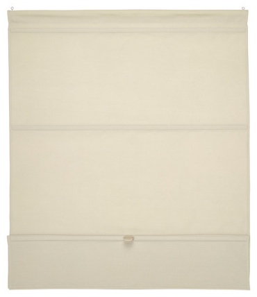 Жалюзи плиссе IKEA 100x160 см Римская штора IKEA RINGBLOMMA бежевый полиэстер, полиэстер