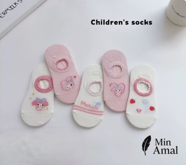 Следки min Amal Ast221019941001 5 пар бледно-розовый 27-29
