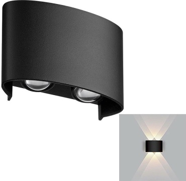 Бра настенный Solar LED, черный