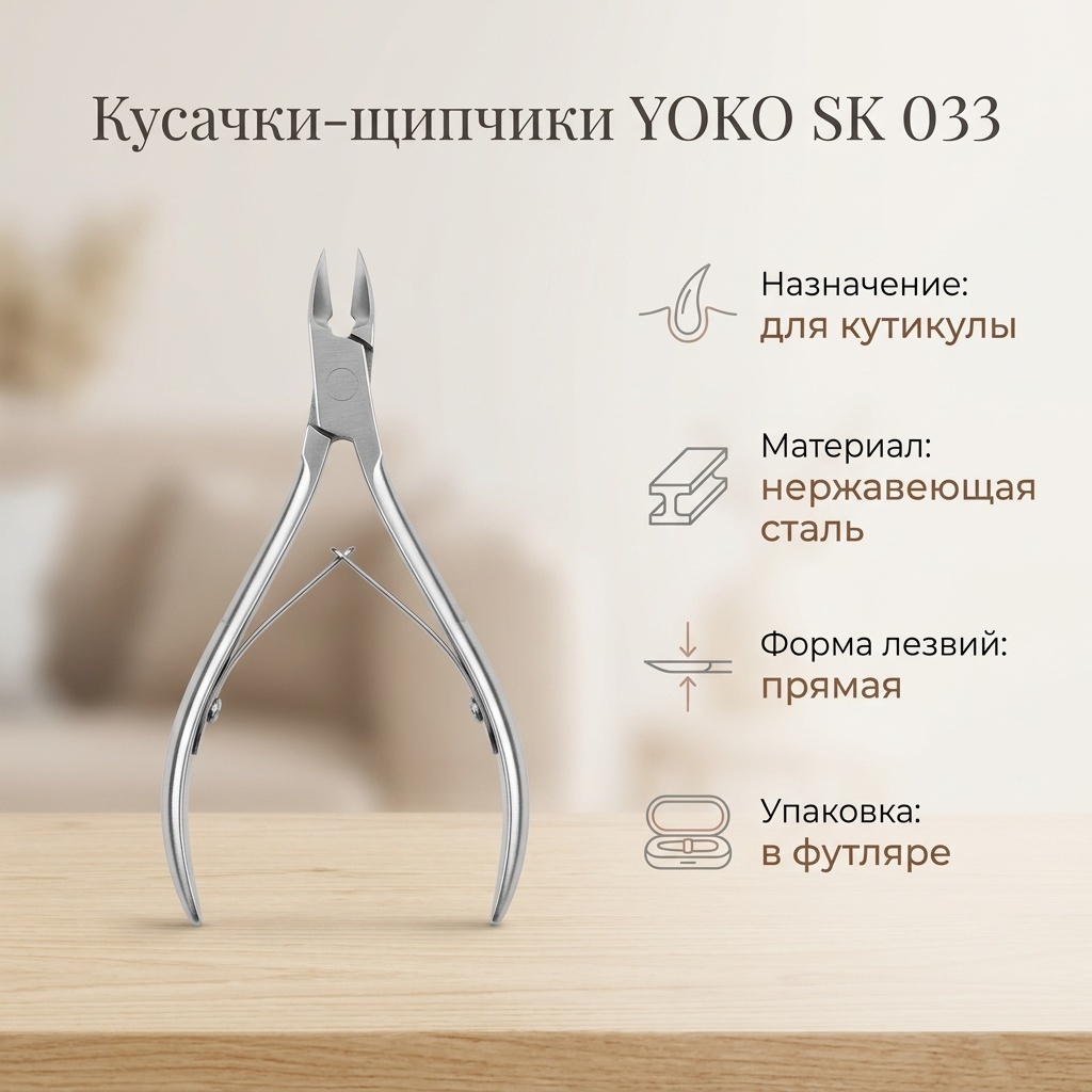 YOKO кусачки-щипчики SK 033 1 шт