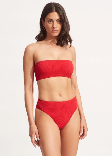 Купальник раздельный SEAFOLLY красный