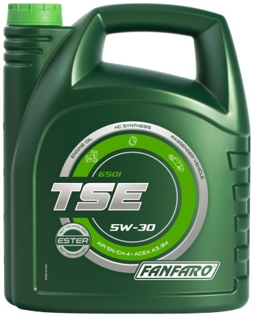 Синтетическое FANFARO TSE 5W-30 5W-30 4 л