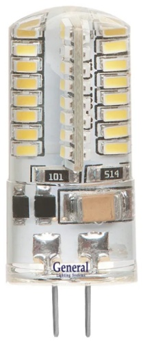 General Lighting Systems 3W G4, светодиодная, холодный белый