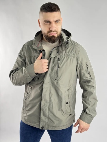 Ветровка темно-серый