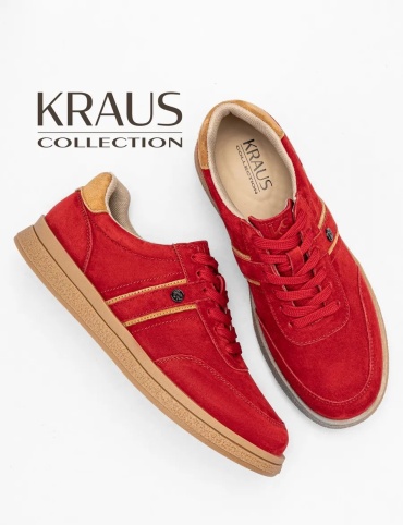 Кроссовки Kraus Collection красный