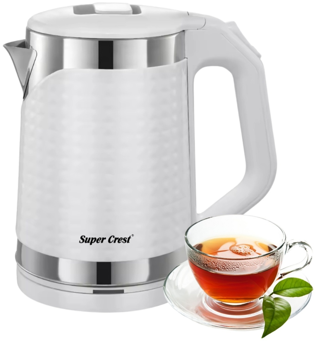 Электрочайник Super Crest SCT-4028 белый