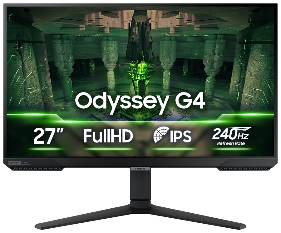 Монитор 27" Samsung LS27BG400EIXCI черный