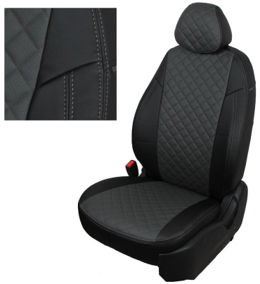 AVTOCHEHLY.KZ Chery Tiggo 2021-2024 серый, черный