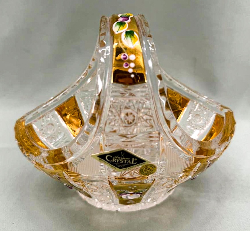 Aurum Crystal конфетница 96027/0/72C31/150-K овальная 1 шт