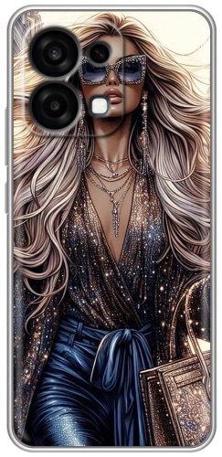 Чехол BAIKO для OPPO A6 Pro рисунок
